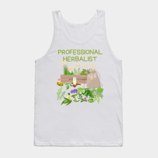 Professional Herbalist Tank Top